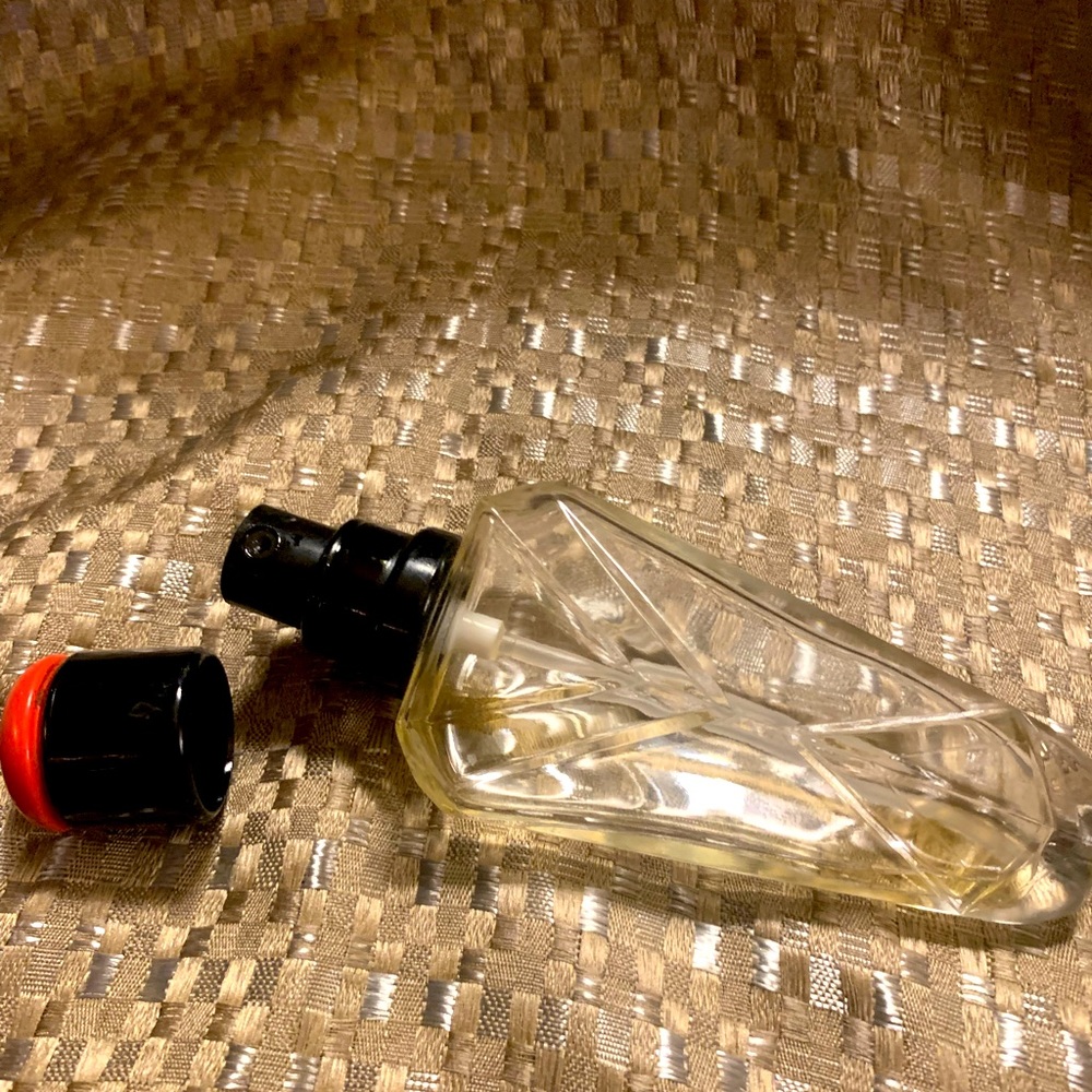 Vintage Paris YVES Saint Laurent crystal lay down bottle